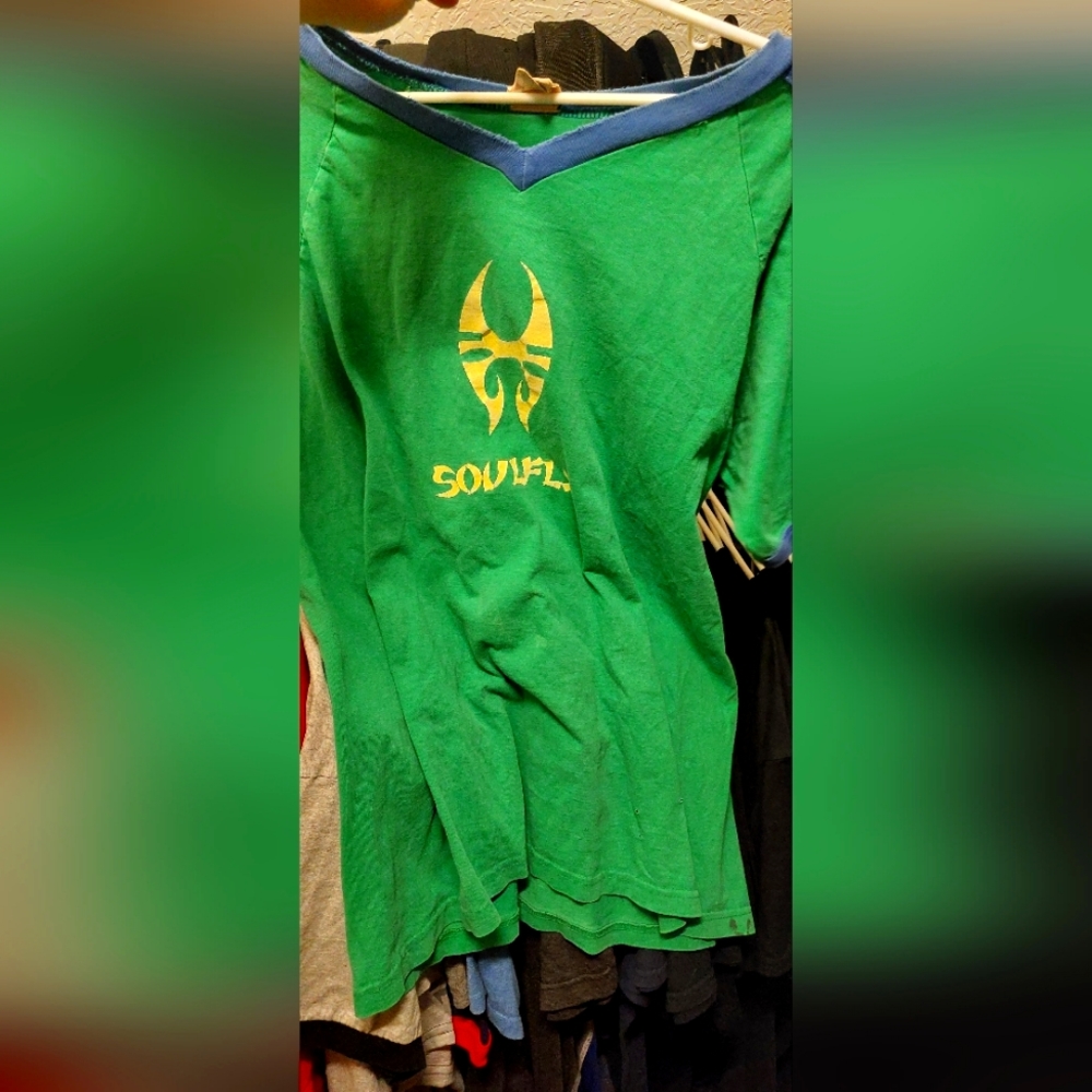 Soulfly Brazil Soccer style Jersey T-Shirt